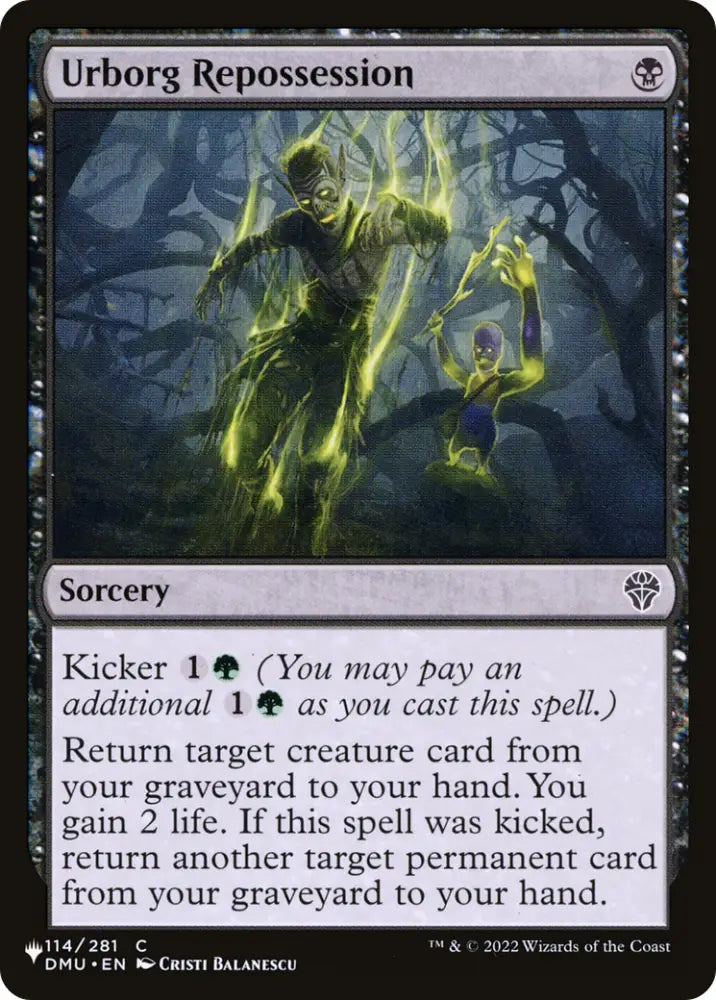 Urborg Repossession [The List] - MTG Single