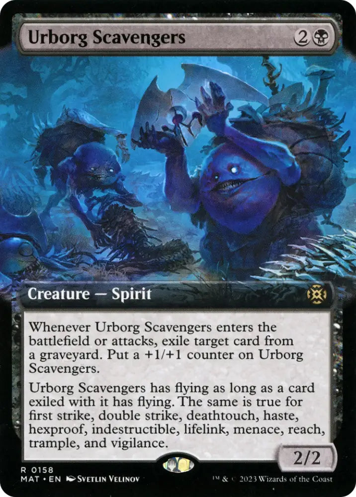 Urborg Scavengers (Extended Art) [March of the Machine: The Aftermath] - MTG Single
