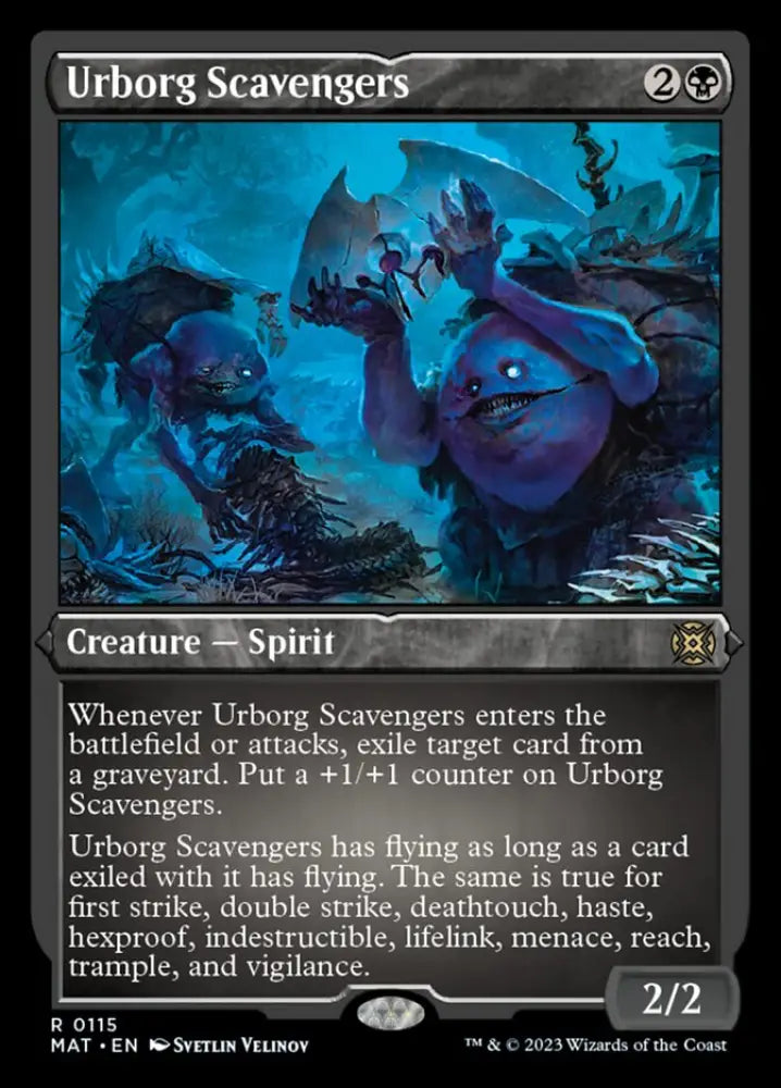 Urborg Scavengers (Foil Etched) [March of the Machine: The Aftermath] - MTG Single