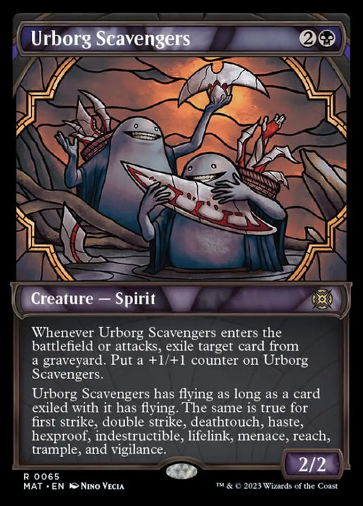 Urborg Scavengers (Showcase) [March of the Machine: The Aftermath] - MTG Single