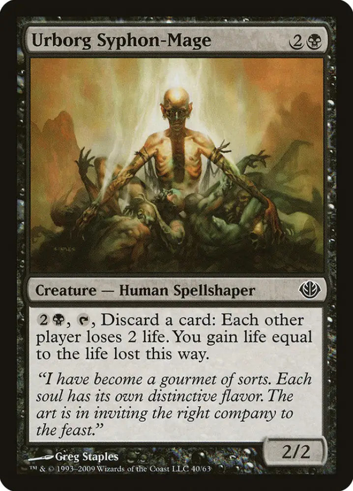 Urborg Syphon-Mage [Duel Decks: Garruk vs. Liliana] - MTG Single