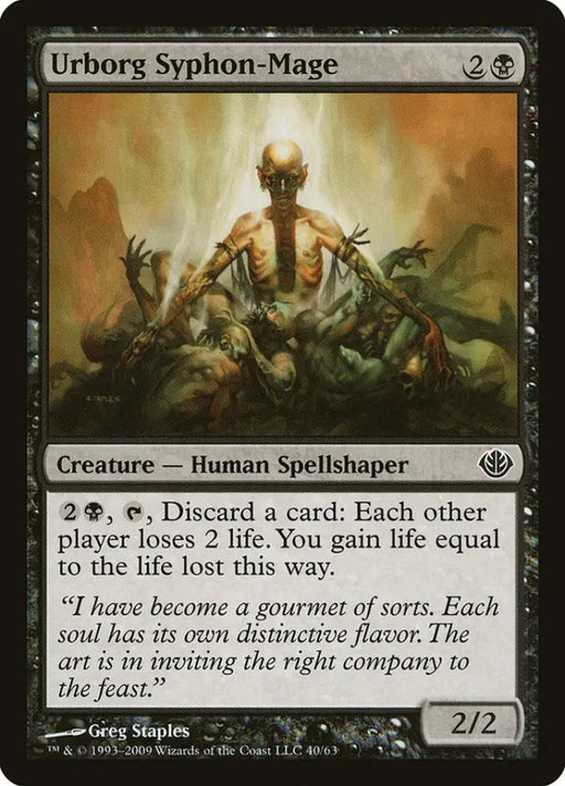 Urborg Syphon-Mage [Duel Decks: Garruk vs. Liliana] - MTG Single
