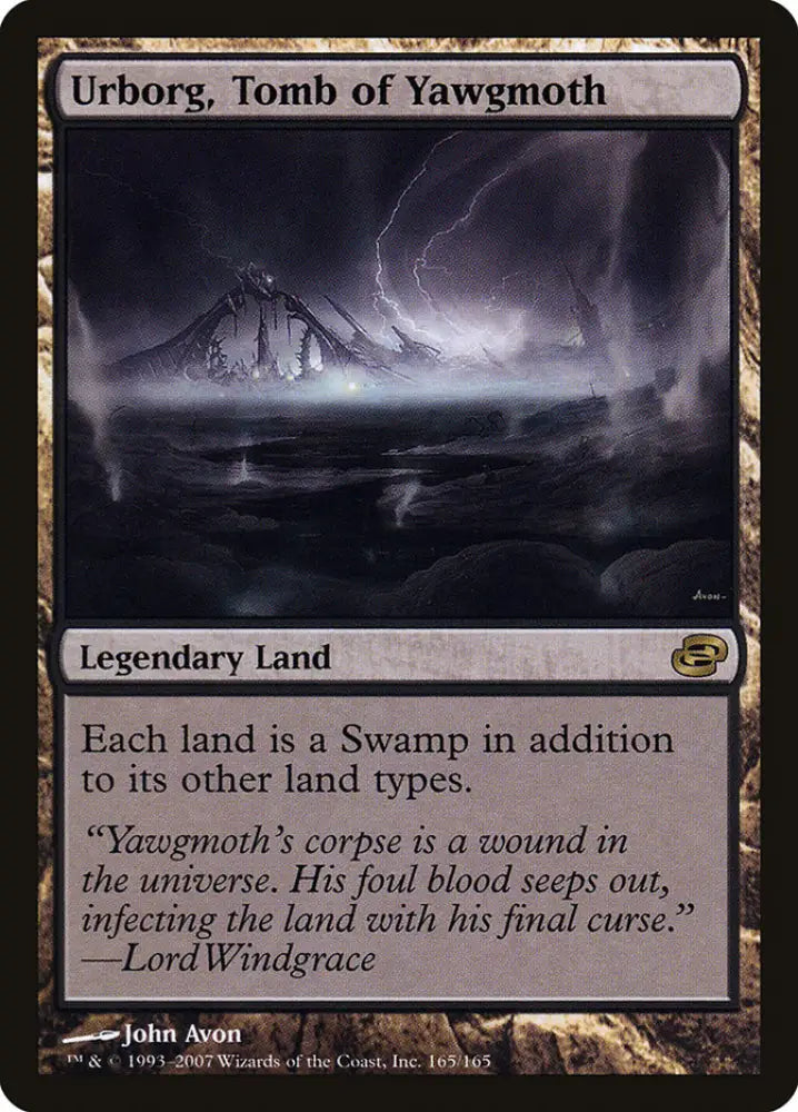 Urborg Tomb of Yawgmoth [Planar Chaos] - MTG Single