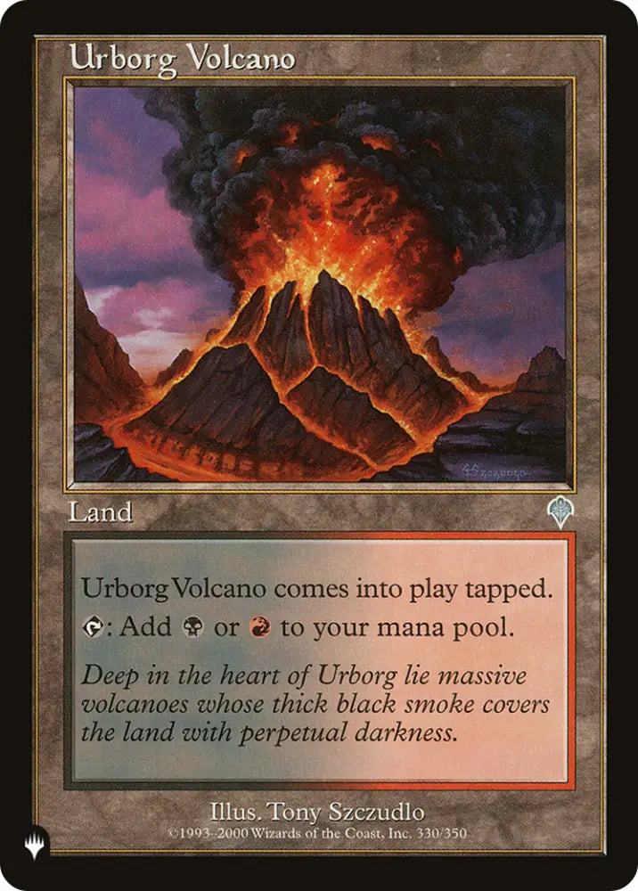 Urborg Volcano [The List] - MTG Single