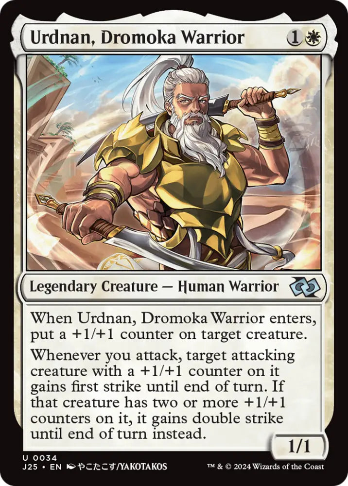 Urdnan Dromoka Warrior (Anime) [Foundations Jumpstart] - MTG Single