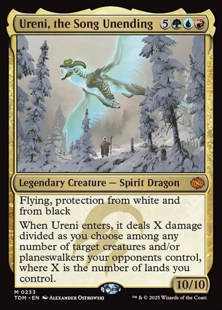 Ureni, the Song Unending (233p) [Tarkir: Dragonstorm Promos]