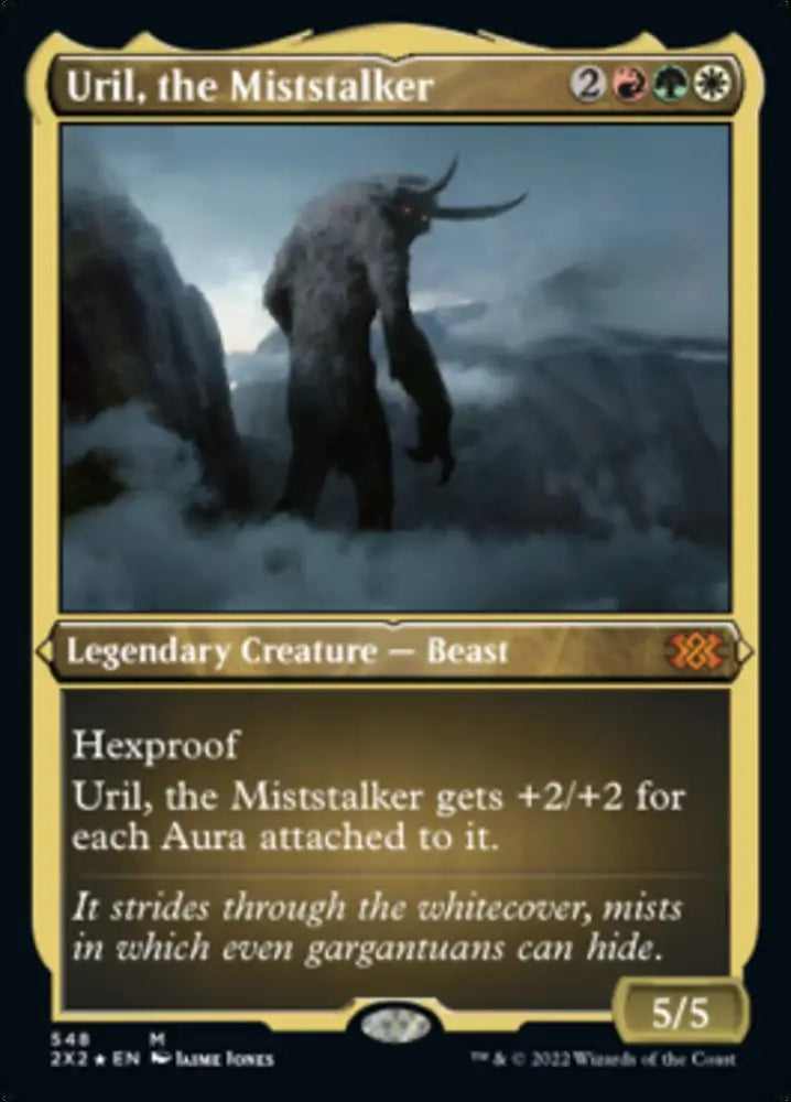 Uril the Miststalker (Foil Etched) [Double Masters 2022] - MTG Single