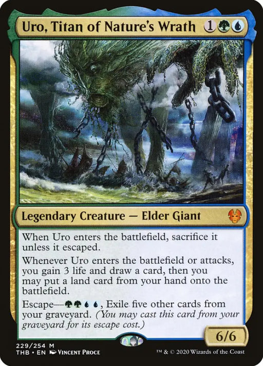 Uro Titan of Nature’s Wrath [Theros Beyond Death] - MTG Single