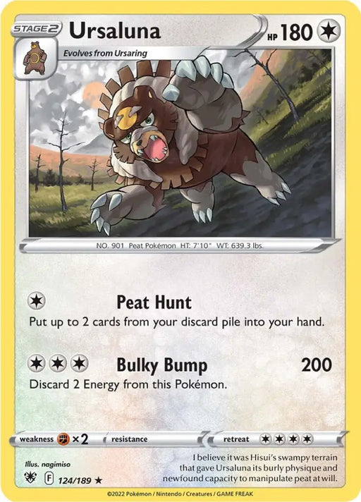 Ursaluna (124/189) [Sword & Shield: Astral Radiance] - Pokemon Single