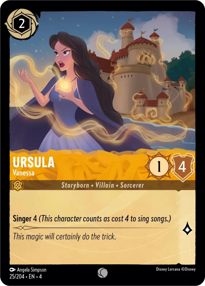 Ursula - Vanessa (25/204) [Ursula’s Return] - Lorcana Single