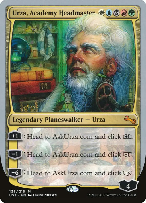 Urza Academy Headmaster [Unstable] - MTG Single