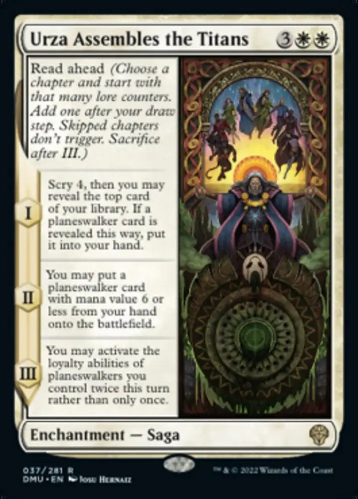 Urza Assembles the Titans [Dominaria United] - MTG Single
