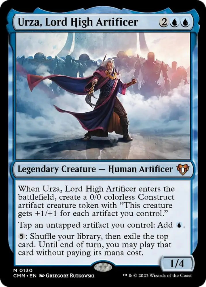 Urza Lord High Artificer [Commander Masters] - MTG Single
