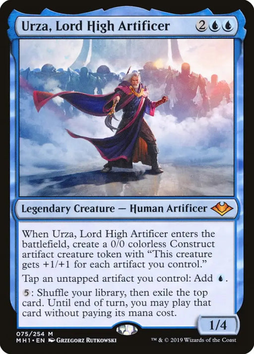 Urza Lord High Artificer [Modern Horizons] - MTG Single
