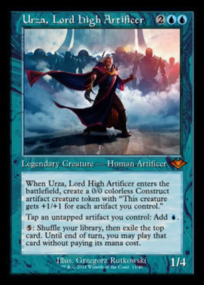 Urza Lord High Artificer (Retro) [Modern Horizons] - MTG Single