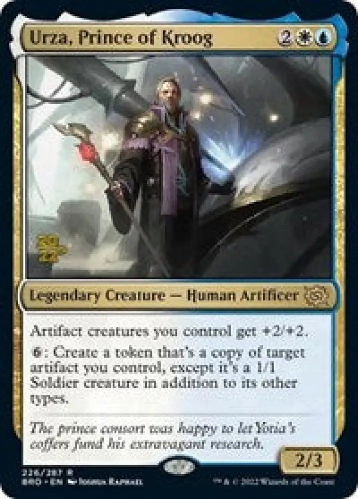Urza, Prince of Kroog (226) [Prerelease Cards]