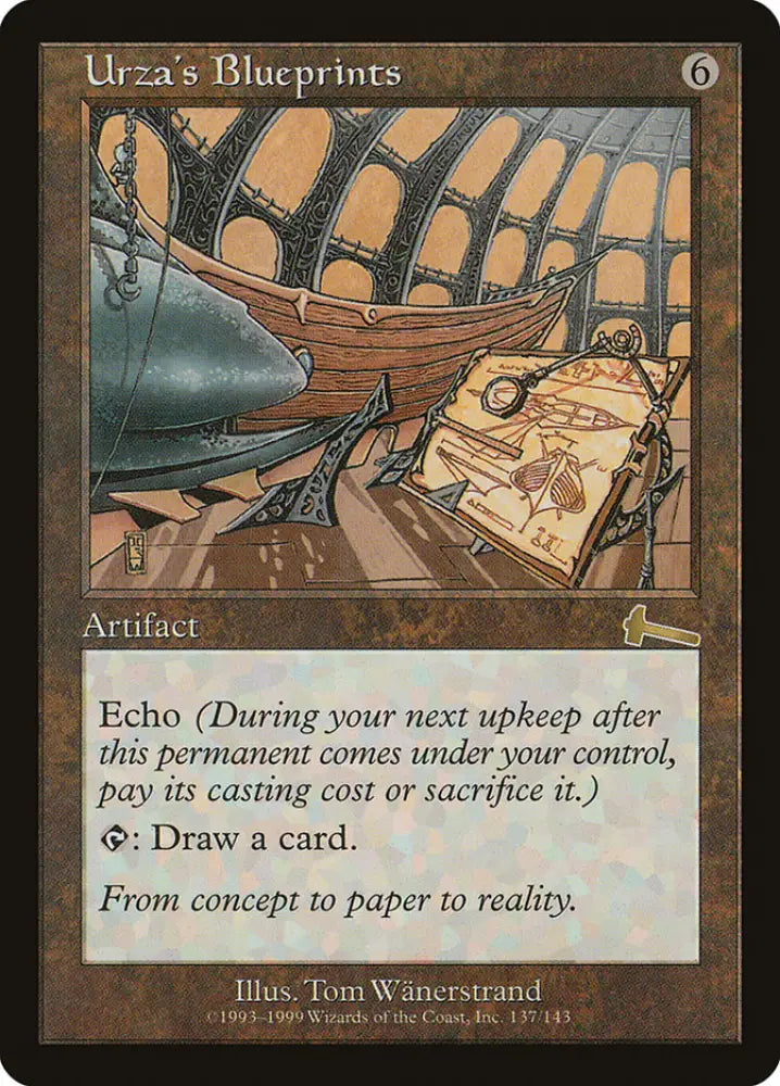 Urza’s Blueprints [Urza’s Legacy] - MTG Single