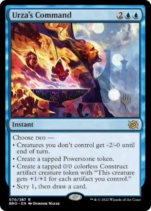 Urza’s Command (Promo Pack) [The Brothers’ War Promos] - MTG Single