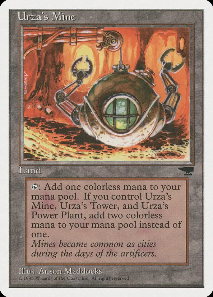 Urza’s Mine (Orange Background) [Chronicles] - MTG Single