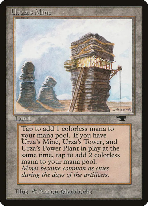 Urza’s Mine (Sky Background) [Antiquities] - MTG Single