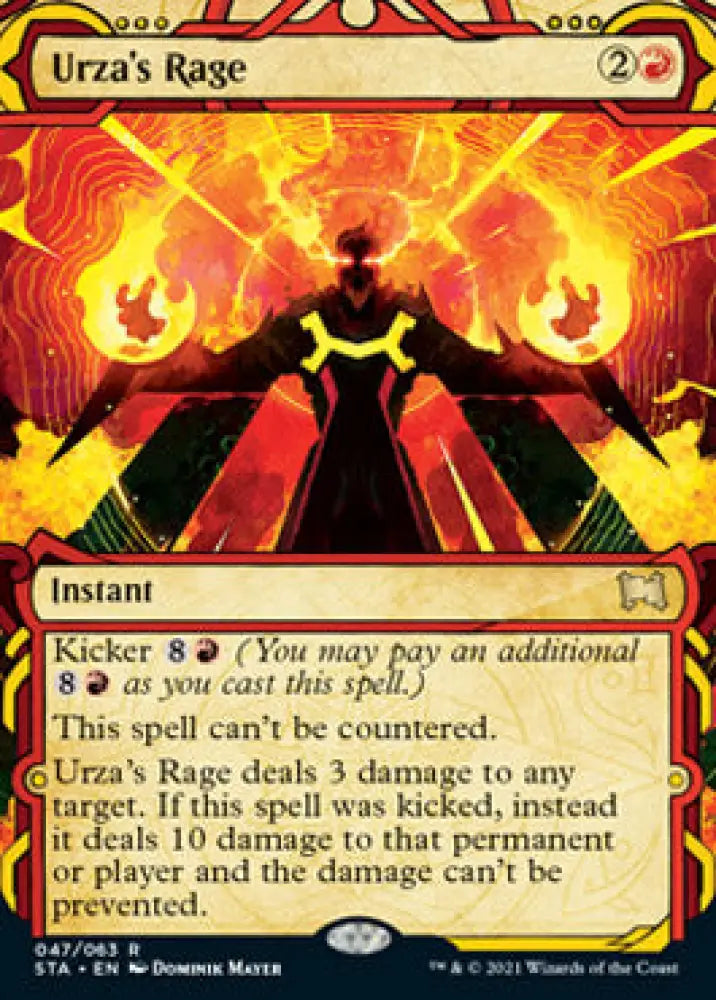 Urza’s Rage [Strixhaven: School of Mages Mystical Archive] - MTG Single