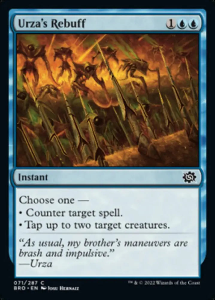 Urza’s Rebuff [The Brothers’ War] - MTG Single