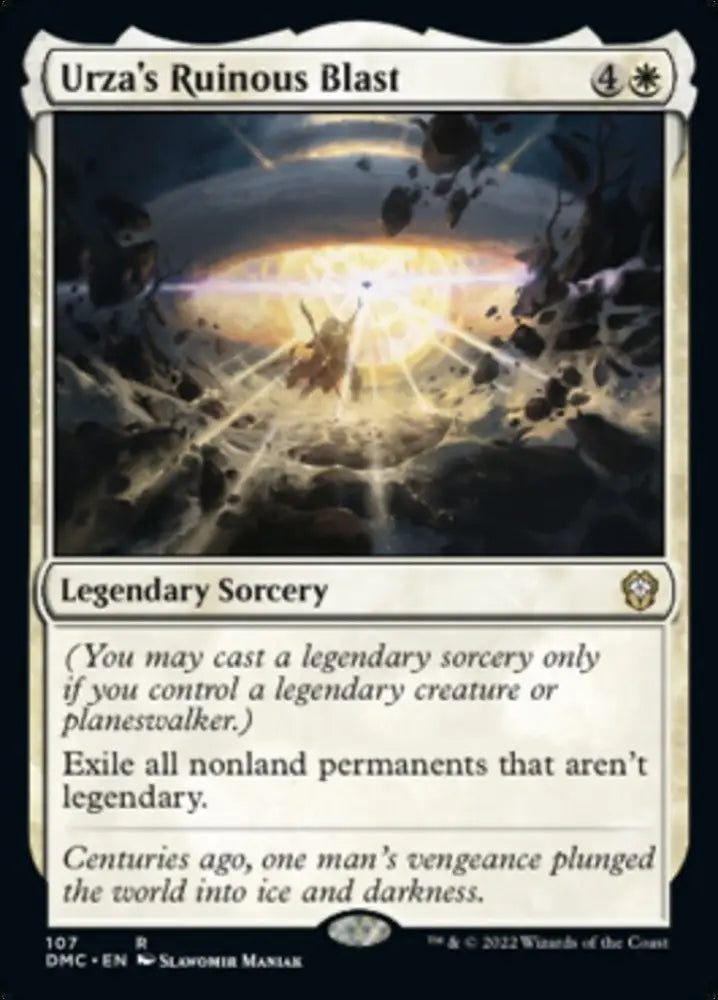 Urza’s Ruinous Blast [Dominaria United Commander] - MTG Single
