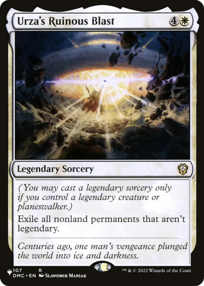 Urza’s Ruinous Blast [Secret Lair: From Cute to Brute] - MTG Single