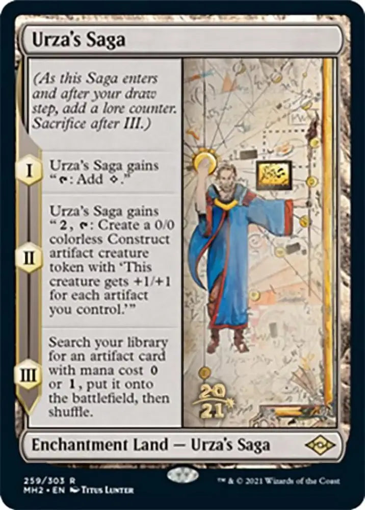 Urza’s Saga [Modern Horizons 2 Prerelease Promos] - MTG Single