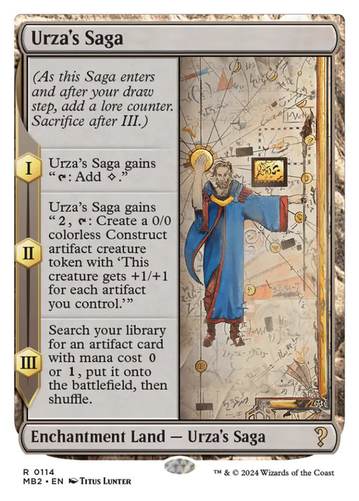Urza’s Saga (White Border) [Mystery Booster 2] - MTG Single