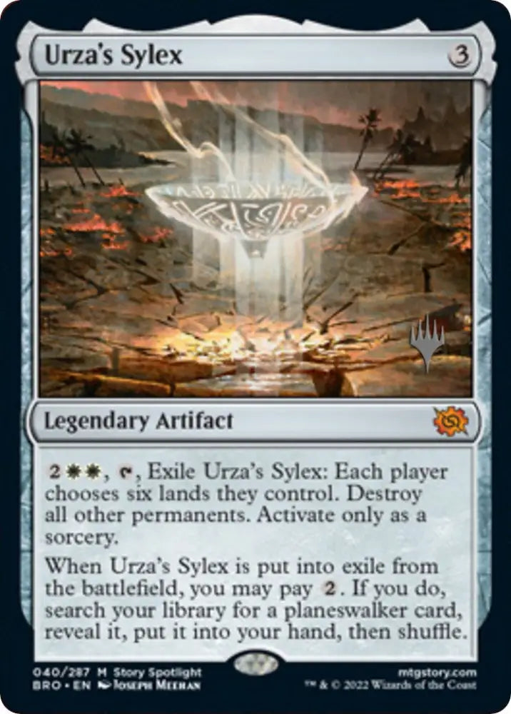 Urza’s Sylex (Promo Pack) [The Brothers’ War Promos] - MTG Single