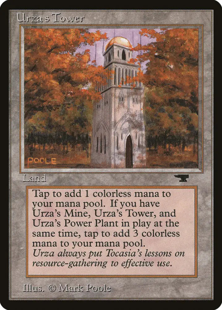 Urza’s Tower (Autumn Leaves) [Antiquities] - MTG Single