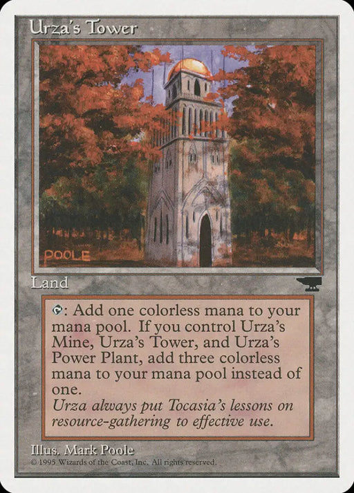 Urza’s Tower (Autumn Leaves) [Chronicles] - MTG Single