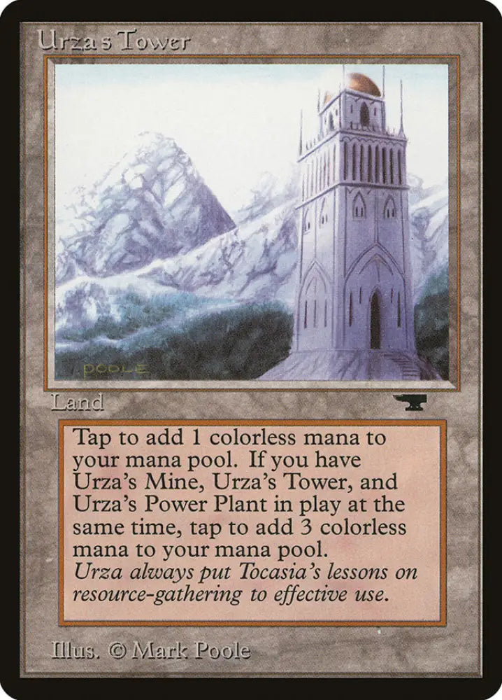 Urza’s Tower (Mountains) [Antiquities] - MTG Single