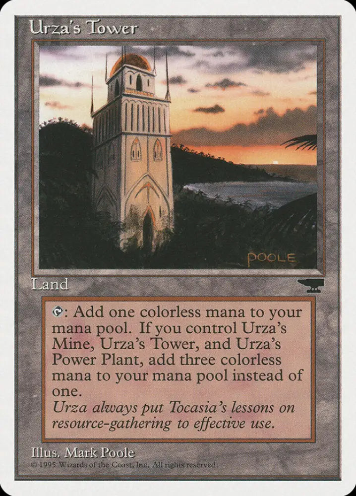 Urza’s Tower (Sunset) [Chronicles] - MTG Single