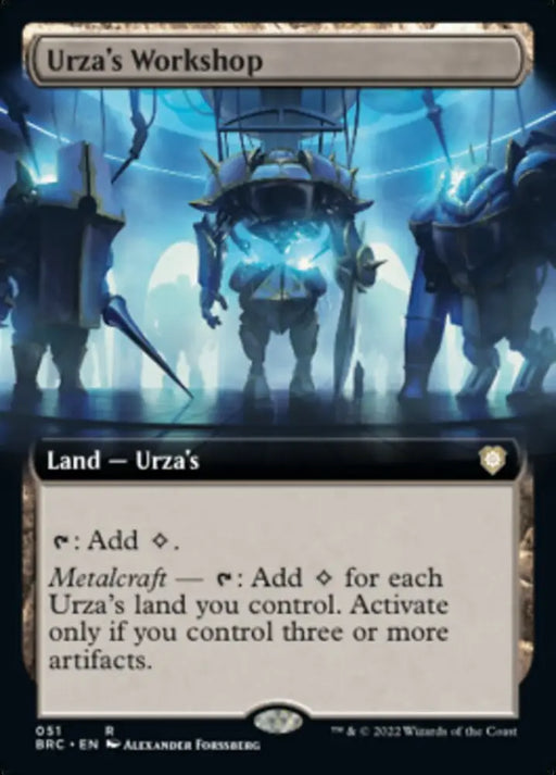 Urza’s Workshop (Extended Art) [The Brothers’ War Commander] - MTG Single