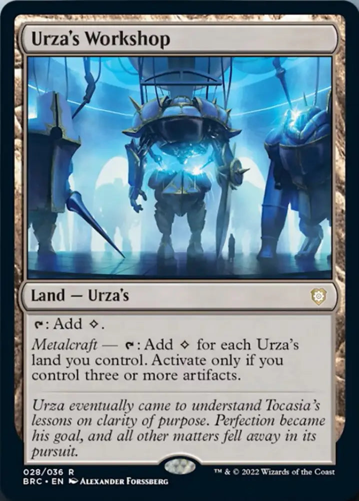 Urza’s Workshop [The Brothers’ War Commander] - MTG Single