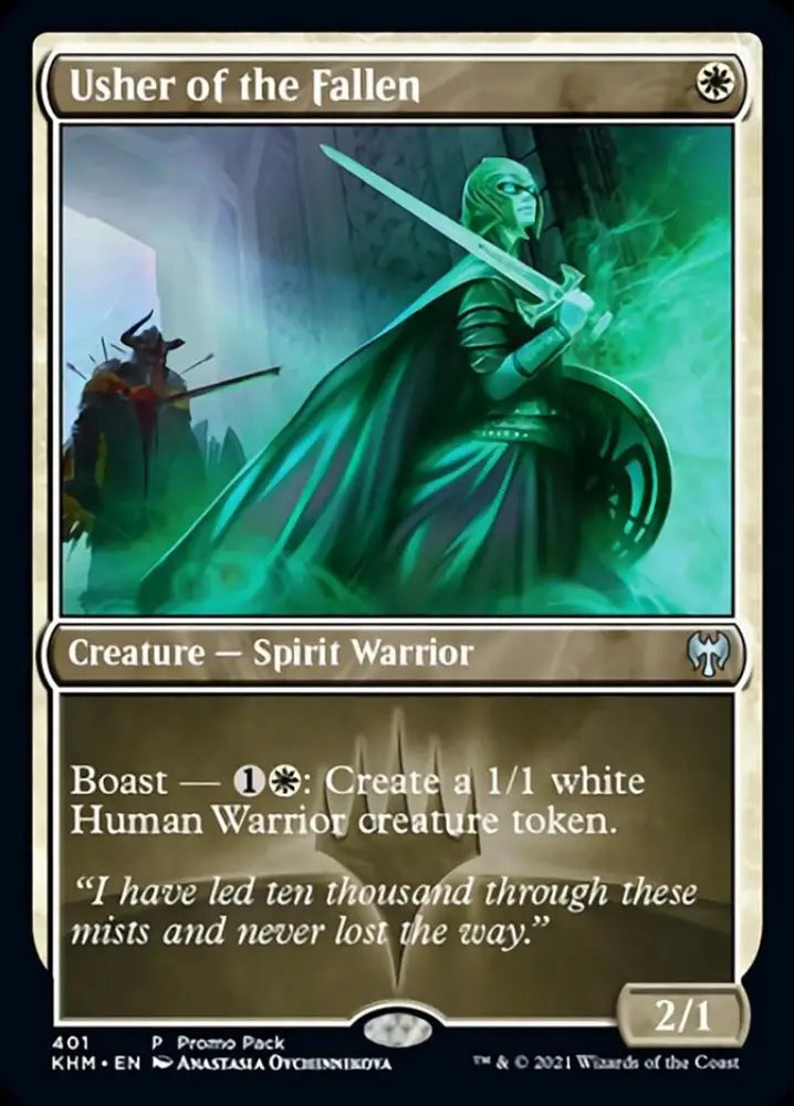 Usher of the Fallen (Promo Pack) [Kaldheim Promos] - MTG Single