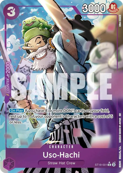Uso-Hachi (Alternate Art) (ST18-001) [Premium Booster -The Best- Vol. 2]