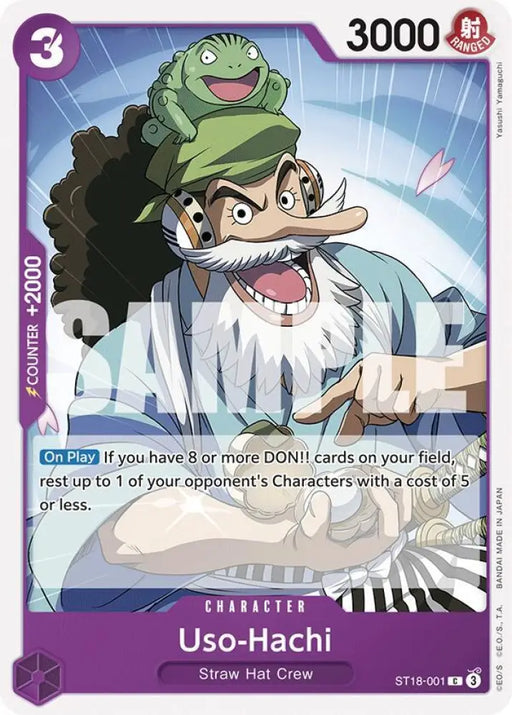 Uso-Hachi (ST18-001) [Starter Deck 18: PURPLE Monkey.D.Luffy]