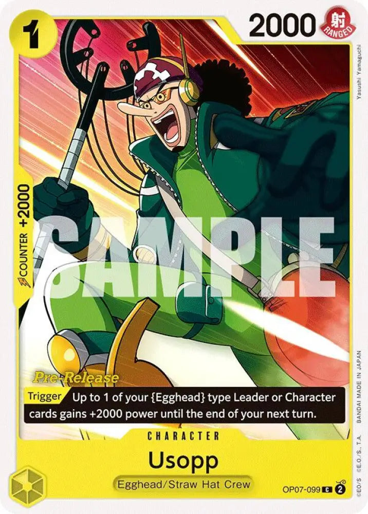 Usopp (OP07-099) [500 Years in the Future Pre-Release Cards]