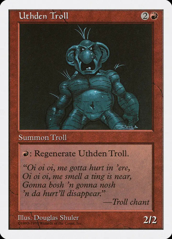 Uthden Troll [Anthologies] - MTG Single