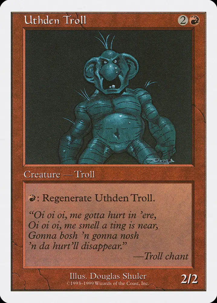 Uthden Troll [Battle Royale] - MTG Single