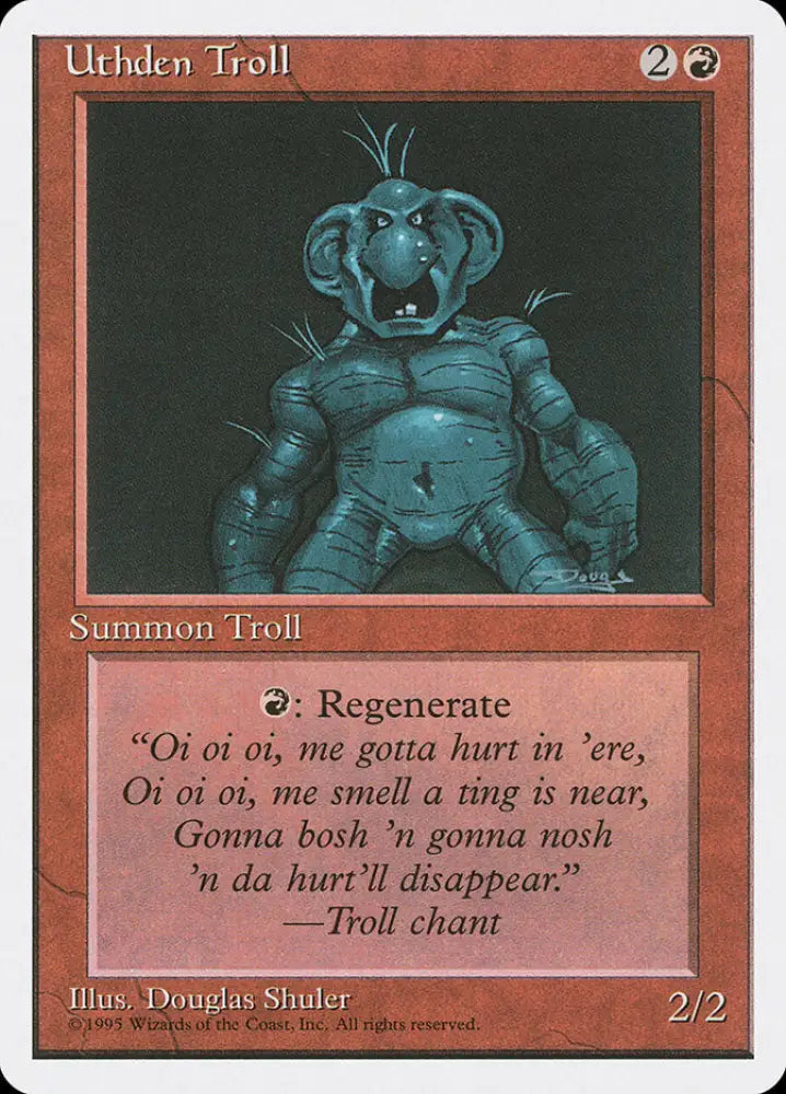 Uthden Troll [Fourth Edition] - MTG Single