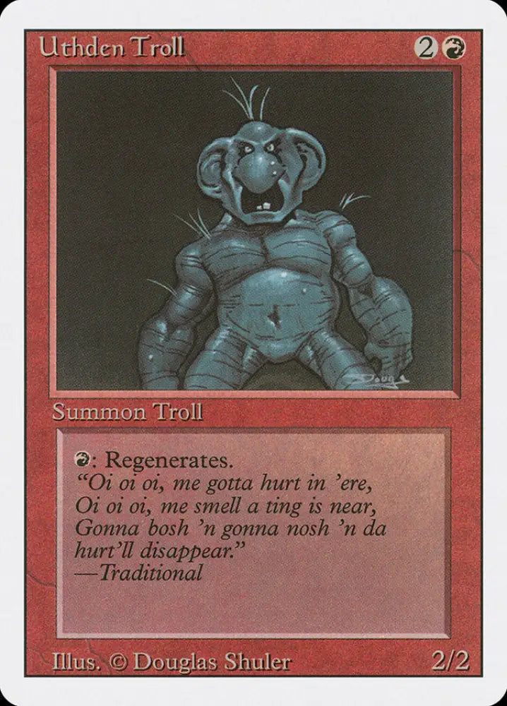 Uthden Troll [Revised Edition] - MTG Single