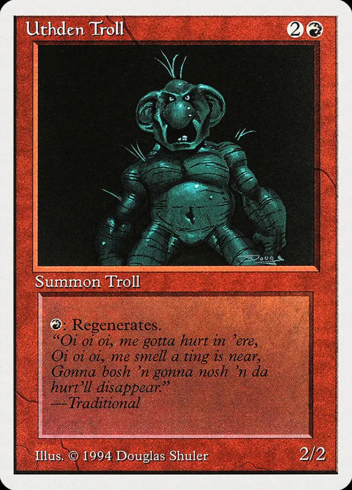 Uthden Troll [Summer Magic / Edgar] - MTG Single