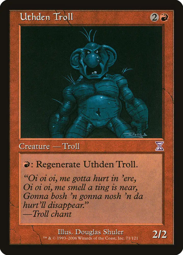 Uthden Troll [Time Spiral Timeshifted] - MTG Single