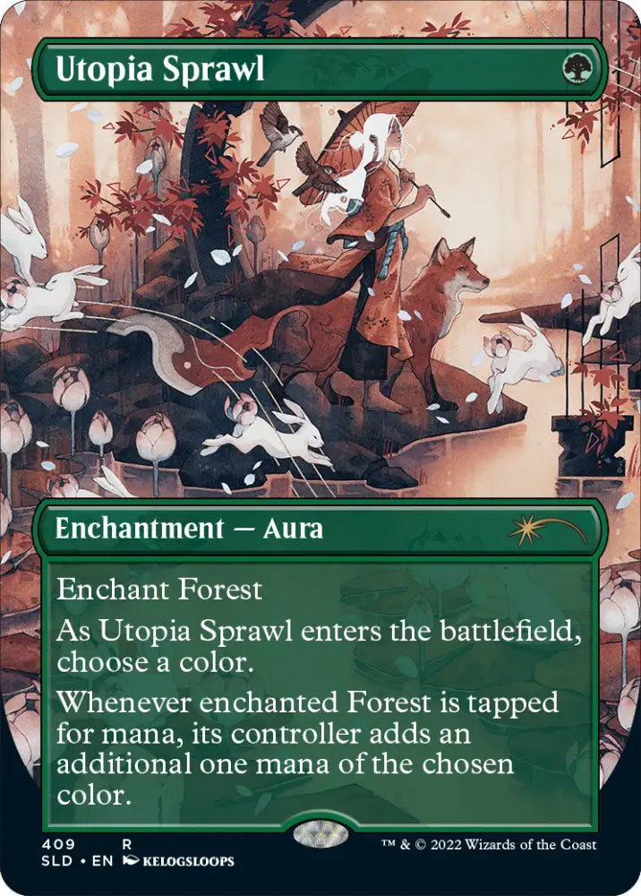 Utopia Sprawl (Borderless) [Secret Lair Drop Series] - MTG Single