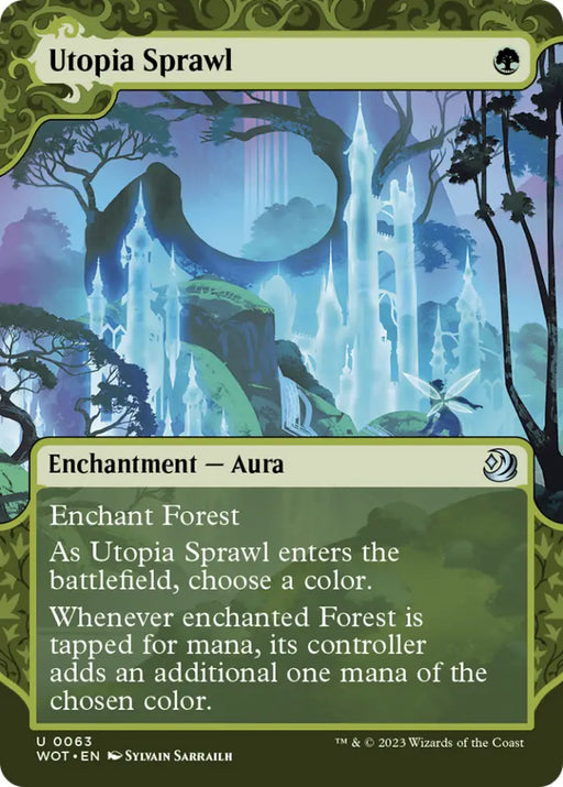 Utopia Sprawl [Wilds of Eldraine: Enchanting Tales] - MTG Single