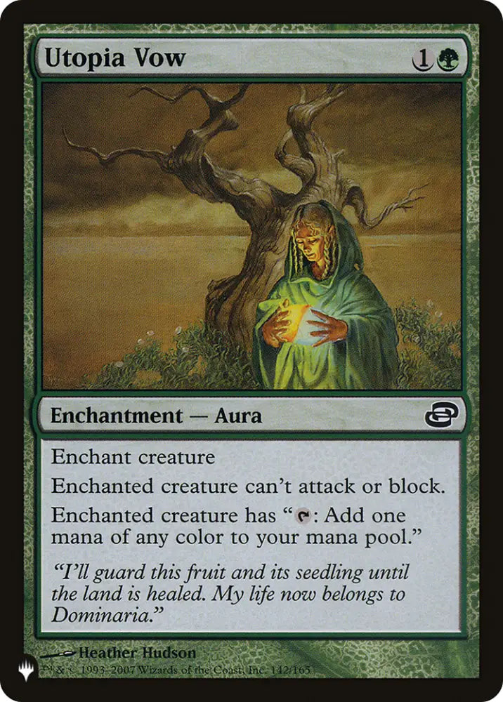 Utopia Vow [The List] - MTG Single